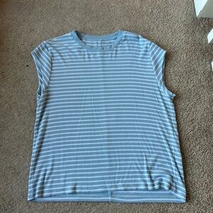 American Eagle Outfitters Soft & Sexy Blue and White Top